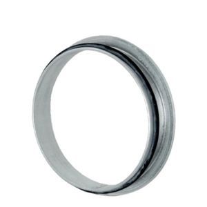 Spiro-SAFE vlakke aftakking Ø125mm (90°) (sendz. verzinkt)
