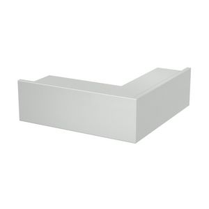 Buitenhoek 348x130x100 polyvinylchlorid lichtgrijs