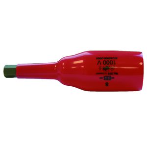 Inbusdop 1/4" aandrijfvierkant stift 3mm VDE 1000V