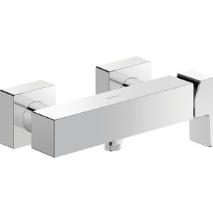 Manhattan 1-hendel douchemengkraan Opb. chroom 255x105x98mm