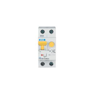 Aardlekautomaat (RCBO) PKNM, C-kar., 2P incl. N, 25 A, 30 mA, 10 kA, A Eaton