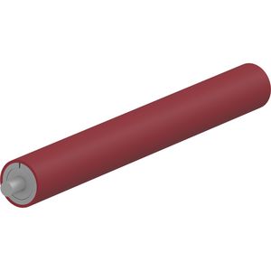 Buisstuk verbindingsdelen (man/vrouw) 300mm rood