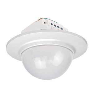 Bewegingsmelder 230V 26m rond inbouwdoos wit