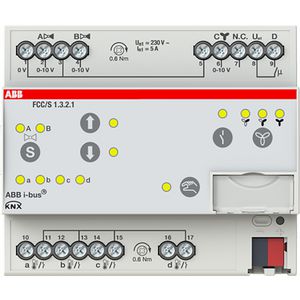 Fan Coil Controller ClimaEco KNX 0-10V 0-10V handbed MDRC