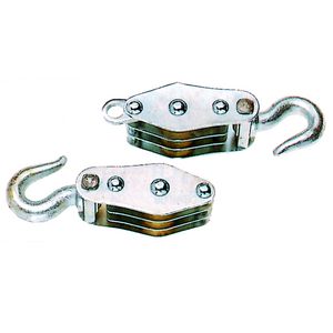 Takelblok/katrol met haak 10mm 60mm 250KG