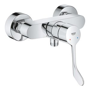 Eurosmart douchemengkraan met verlengde greep hoh 150mm chroom incl. s-koppelingen (prof)