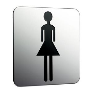 System2 pictogram dames chroom