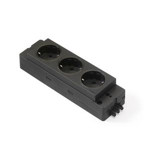 Contactblok 3x 230V RA type 910 WINSTA in/uit zwart