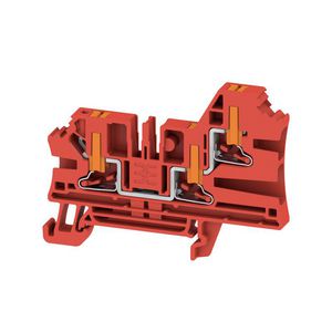 Doorvoerklem rood 4mm² 32A 1000 Vr 2872010000 VVE=50