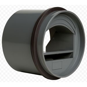 Afzuigventiel STRD 120/125 kunststof, debietregelaar