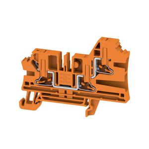 Doorvoerklem oranje 4mm2 32 A 1000 V 2872020000 VVE=50