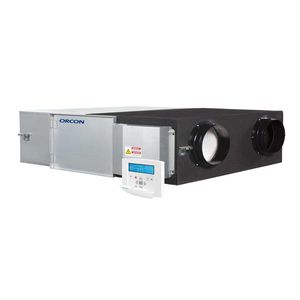 Decentrale wtw-unit WTU-600-EC-E EC motoren incl. Regin regeling