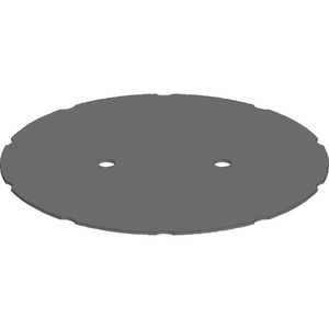 Vlakke dichting D=170x1,5mm