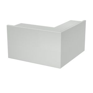 Buitenhoek 348x230x100 polyvinylchlorid lichtgrijs