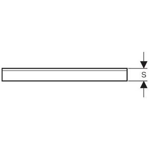 Geluidsisolatiemat Isol Flex zelfklevend tbv buis Ø75mm l=1180mm dikte=17mm