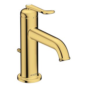 AXOR Archivio 1-hendel wastafelkraan 90 CooLStart met pop-up afvoer Polished Gold Optic