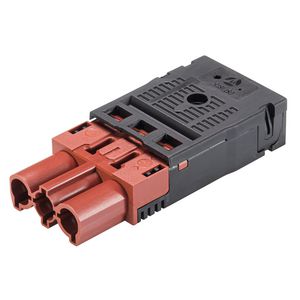 Kabelsteker GST18I3 male bruin veerklem VVE=50