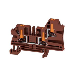 Doorvoerklem brown 4mm2 32 A 1000 V 2872090000 VVE=50