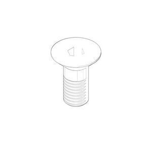 Bevestiging Verzonken schroef met binnenzeskant M4x8mm