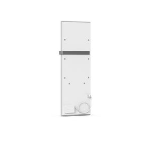 Infraroodpaneel badk. Smart zuiver wit gesatin. glas 130x50