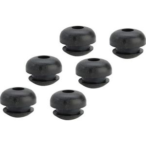 Stop Set rubber/zwart