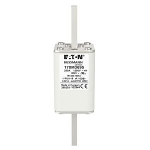 Zekering h. snelheid 250A AC 1250V 100kA compact 1 45 VVE=2