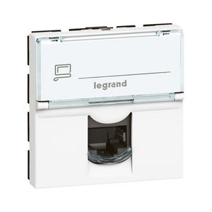 Connector 1xRJ45 FTP LCS2 Cat. 6 2 modulen Mosaic
