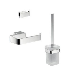 Toiletset Papierhouder geen Klep Toiletborstelgarni Haak Chr