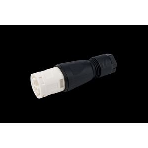 Connector 3-polig met trekontlasting IP66 zwart (LCS 75/ 3 PRO)