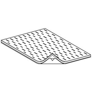 Geluidsisolatiemat Isol Flex zelfklevend 1180x780mm dikte=17mm VVE=2