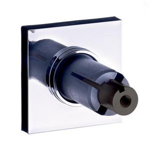Set a 2 st. System2 wandbevestiging douchegordijnstang chroom