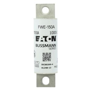 Zekering HRC 1000Vdc IEC/UL 150A aR 30mm Round