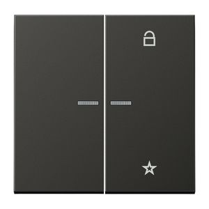 Tastafdekking LS-antraciet eNet