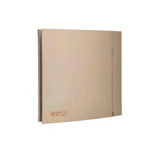 Badkamerventilator SILENT-100CZ champagne DESIGN-4C zonder timer