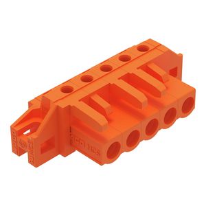 THT FE steker HA raster 5,08mm oranje 232-265/031-000 VVE=50
