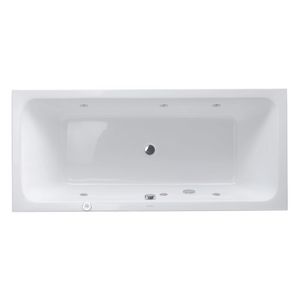 D-Code whirlpool 1800x800mm wit m.afvoer/potenset