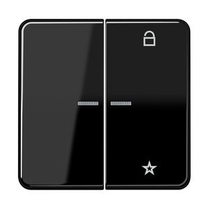 Tastafdekking CD500 zwart eNet