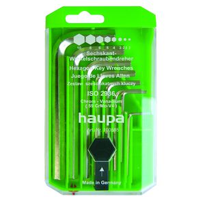 Stiftsleutelset inbus zeskant 2t/m10mm 8 delig los in box