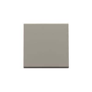 Afwerkingsset enkelv. elektr. schakelaar/knop bronze