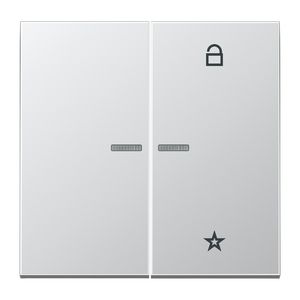 Tastafdekking LS-aluminium eNet