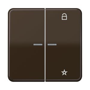 Tastafdekking CD500 bruin eNet