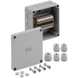 Rijenklemmenbehuizing IP54/IP66 aderdoorsn. 61501201