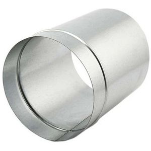 Verlengde schuifverbinding verzinkt (zonder afdichtrubber) v. spiraalbuis Ø250mm