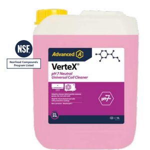 Jerrycan a 5 ltr. neutrale  PH 7 condensor en verdamperreiniger VERTEX Advanced