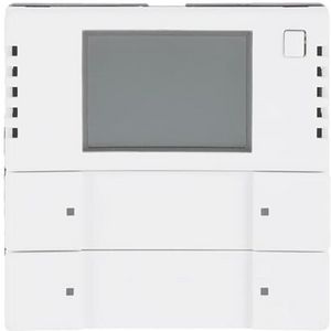 KNX bedienelement 2/4v met RTR f-matwit (6128/28-884)