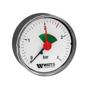 Manometer 63mm 0-4bar 1/4" AX