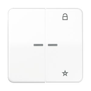 Tastafdekking CD500 alpine wit eNet