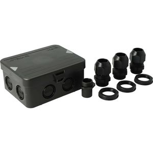 Kabeldoos AK2-M20/M25 IP65 wartels Zwart VVE=100