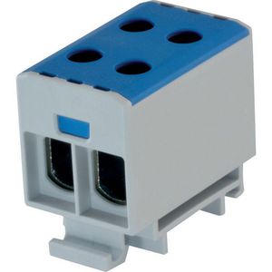 Aansluitklemmenblok 1-polig 2x50mm² 320A Cu 290A Al VVE=10