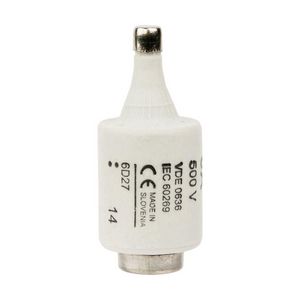 Zekering laagspanning 6A AC 500V D2 gL/gG IEC traag VVE=5